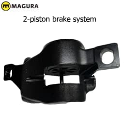 MAGURA MT2 Hydraulic Disc Brake Caliper 2-Piston Mountain Bikes Brake Accessories