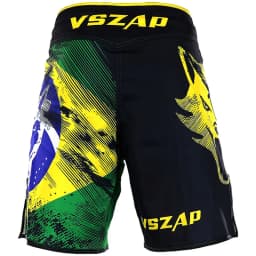 VSZAP MMA Fight Shorts for Men Durable Training Shorts Grappling Boxing Kickboxing BJJ No Gi Sparring Workout Fighting Shorts