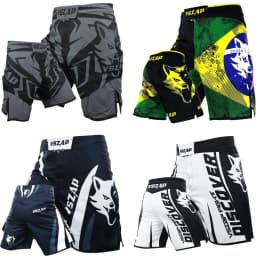 VSZAP MMA Fight Shorts for Men Durable Training Shorts Grappling Boxing Kickboxing BJJ No Gi Sparring Workout Fighting Shorts