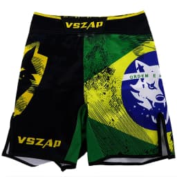 VSZAP MMA Fight Shorts for Men Durable Training Shorts Grappling Boxing Kickboxing BJJ No Gi Sparring Workout Fighting Shorts