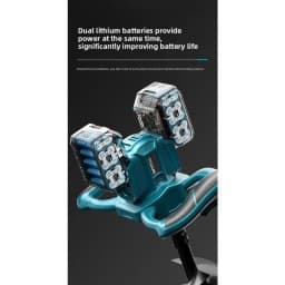 Electric Ground Drill High Power Rechargeable Digging Machine Tree Planting Hole Drilling Orchard Agricultural Pile Driver Tool