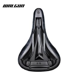 WALGUN BMX Bicycle Saddle Dirt Jump Bike Seat Flannelette with Embroidery Freestyle Racing Dowbhill Saddle for MTB Cycling Parts