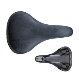 WALGUN BMX Bicycle Saddle Dirt Jump Bike Seat Flannelette with Embroidery Freestyle Racing Dowbhill Saddle for MTB Cycling Parts