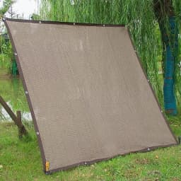 4x3m Shade Sail UV Protection Sun Shade Mesh Awning Tent for Outdoor Camping Car Beach Privacy Sunscreen Membrane