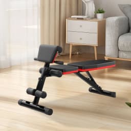 6-in-1 Versatile Dumbbell Bench Weightlifting Bed Adjustable Backrest Full-body Fitness Equipment Training Chair Weight Bench Foldable Exercising Bench