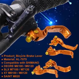 HEPPE Bike Brake Lever Ultralight MTB Brake Lever for SHIMANO DEORE M6100/6120 SLX M7100/7120 XT M8100/8120 Brakes