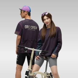 GRC Cycling Crew Urban Commute Long Sleeve T shirt Unisex Comfortable Breathable Sports Top for Cyclists