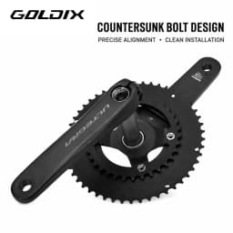 GOLDIX 110BCD 2X Double Chainring AERO Sprocket for SHIAMNO DURA-ACE R9200 ULTEGRA R8100 105 R7100 11S 12S 110BC 4BOLT Chainring