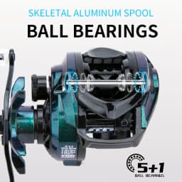 Bait Casting Fishing Reel 121g Light Weight Carbon Fiber Body 4kg Drag Power for Small Fish Fishing Model:PHANTOM