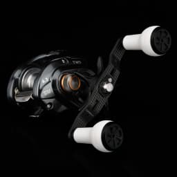 Gomexus Carbon Reel Handle 105mm for Daiwa Steez Tatula Zillion Abu Garcia Okuma Baitcaster 8X5mm DC-A27