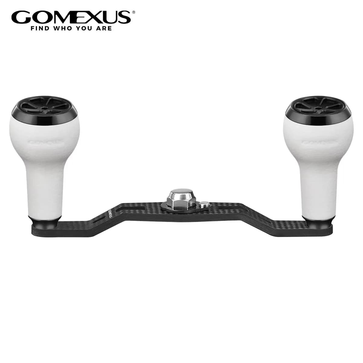 Gomexus Carbon Reel Handle 105mm for Daiwa Steez Tatula Zillion Abu Garcia Okuma Baitcaster 8X5mm DC-A27