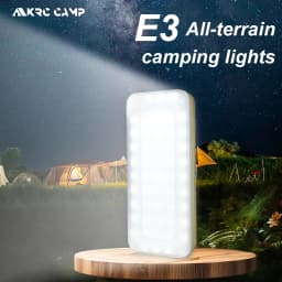 1500LM Bright LED Camping Lantern Rechargeable Portable Emergency Night Light Waterproof Outdoor Tent Lamp for Camping Hiking Ca