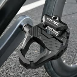 BUCKLOS Dual Function Bike Pedal Flat Clipless Cycling Pedals Platform with Cleats Bicycle Pedals for SPD SL Carbon Bike Parts