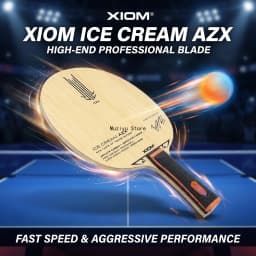 XIOM Ice Cream Azx TABLE TENNIS BLADE Heterostructure Carbon Fiber Table Tennis Racket Tenis De Mesa JANG Woojin