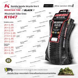 Jianda Bicycle Tire K1047 Mountain Bike Outer Tube Inner Tube 26 27.5 29 * 1.75 1.95 2.10