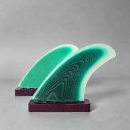 New FUT 2+1 Surfboard Fins: High-performance, premium-quality surfboard fins; stable replacement tail fins made of fiberglass; p