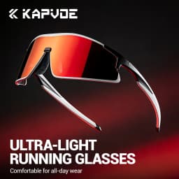 Kapvoe 2026 Cycling Glasses Men's Hiking Eyewear Fashion Sunglasses Photochromic Glasses New Sports MTB Road Bicycle Goggles