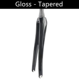 Bike Fork Road Bike Forks 700C*25C Carbon Front Fork Road Bicycle Forks C Brake QR 9*100mm Steerer Tube 28.6mm Straight/Tapered