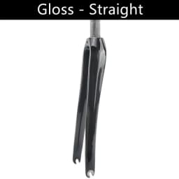 Bike Fork Road Bike Forks 700C*25C Carbon Front Fork Road Bicycle Forks C Brake QR 9*100mm Steerer Tube 28.6mm Straight/Tapered