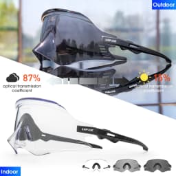 Kapvoe 2026 New Cycling Glasses Sunglasses MTB Bike Glasses Riding Snow Goggles Ski Sports Eyewear for Man Women Skiing Eyewear