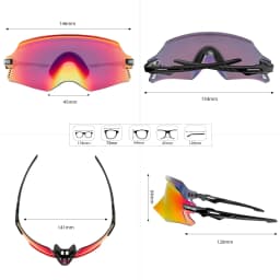 Kapvoe 2026 New Cycling Glasses Sunglasses MTB Bike Glasses Riding Snow Goggles Ski Sports Eyewear for Man Women Skiing Eyewear