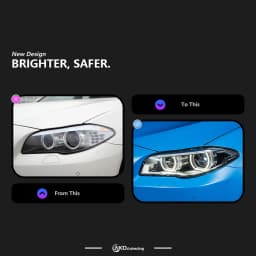 AKD Car Styling Head Lamp for BMW F10 Headlights 2010-2017 520i 525i 530i F18 LED Headlight DRL Projector Lens Auto Accessories