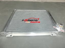 3Row Aluminum Radiator + Fan For CAN AM OUTLANDER/MAX/RENEGADE L 450/500/650/800/1000 2012 2013 2014 2015 2016 12 13 14 15 16