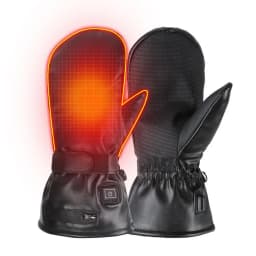 7.4V 2600MAH Smart Electric Heat Gloves Ski Waterproof Lithium Battery Winter SKiing gloves 5 Fingers&Hand Back Heate Gloves