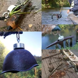 Two Side Fishing Magnet Set 80KG/120KG Each Side Retrieval Magnet N52 Neodymium Magnets with 10m Durable Rope