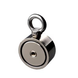 Two Side Fishing Magnet Set 80KG/120KG Each Side Retrieval Magnet N52 Neodymium Magnets with 10m Durable Rope
