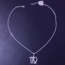 New Fashion Cute Elegant Star Zodiac 12 Constellation Necklace Jewelry Statement Pendant Necklace Crystal Designer Party Gifts