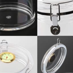 XIFEI Acrylic Humidor Jar With Hygrometer And Humidifier Portable Cigar Case Transparent Cigarette Box Fit 18 Cigars Tobacco