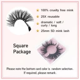 3/5/10/12 Pairs Eyelashes Box Package Mink Lashes Eyelash Extension Supplies Bulk Items Wholesale Lots Make Up 3D Mink Lashes