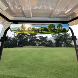 Golf Cart Mirror Universal Folding Side Mirrors Rear View Mirror Extra Wide Golf Cart Mirrors Fits For Club Car,Ezgo,for Yamahas