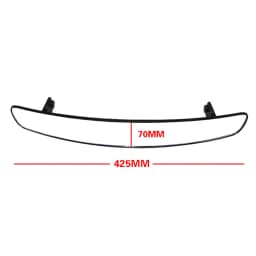 Golf Cart Mirror Universal Folding Side Mirrors Rear View Mirror Extra Wide Golf Cart Mirrors Fits For Club Car,Ezgo,for Yamahas
