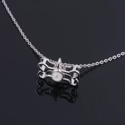 Custom Pet Photo Projection Pendant Necklace Pet Paw Dog Bone 100 languages I Love You Choker Necklace Pet Memorial Gift