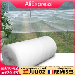 60 Mesh Net Garden Protection Net Mist Net Bird Net Nylon Plastic Net Greenhouse Vegetable Insect Net For Birds Chicken Dog Cat