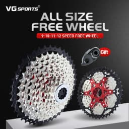 VG Sports 9 10 11 12 Speed MTB Bicycle Freewheel 40/42/46/50/52T Separate Aluminum Alloy Cassette Free Wheel Bracket Sprocket