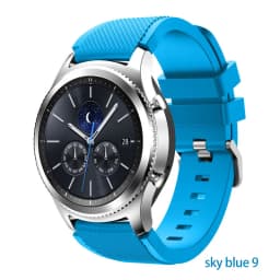 22mm 20mm Silicone Band for Samsung Galaxy Watch 7/6/5/pro/4 classic/active 2/Gear correa bracelet huawei watch gt 2 Pro Straps