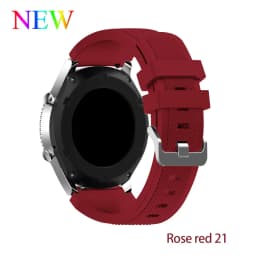 22mm 20mm Silicone Band for Samsung Galaxy Watch 7/6/5/pro/4 classic/active 2/Gear correa bracelet huawei watch gt 2 Pro Straps