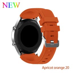 22mm 20mm Silicone Band for Samsung Galaxy Watch 7/6/5/pro/4 classic/active 2/Gear correa bracelet huawei watch gt 2 Pro Straps