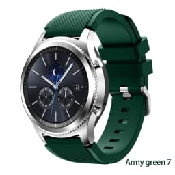 22mm 20mm Silicone Band for Samsung Galaxy Watch 7/6/5/pro/4 classic/active 2/Gear correa bracelet huawei watch gt 2 Pro Straps