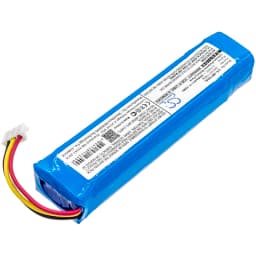 CameronSino Battery for JBL Pulse 1 fits JBL DS144112056 MLP822199-2P Speaker Battery 3000mAh/11.10Wh 3.70V Li-Polymer Blue