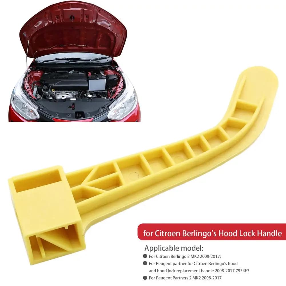 For Peugeot Partner For Citroen Berlingo 2008 Lock Catch Repair Handle Car Bonnet Hood Pull Lock Release Handle Opener