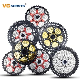 VG SPORTS MTB Cassette 8 9 10 11 12 Speed 40T 42T 46T 50T 52T Mountain Bike Cassette Separate Cassete Freewheel Bracket Sprocket