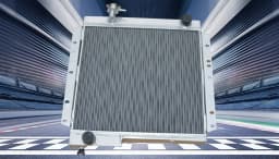 Aluminum Radiator For Toyota Land Cruiser BJ40 BJ42 HJ45 3.0 MT