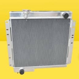 Aluminum Radiator For Toyota Land Cruiser BJ40 BJ42 HJ45 3.0 MT