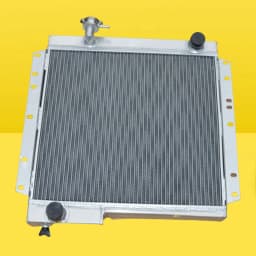 Aluminum Radiator For Toyota Land Cruiser BJ40 BJ42 HJ45 3.0 MT