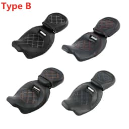 Motorcycle Two-Up Low Profile Seat For Harley Touring Street Glide Electra Glide Road King Classic Special CVO 2009-2022 2018