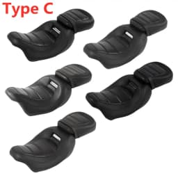Motorcycle Two-Up Low Profile Seat For Harley Touring Street Glide Electra Glide Road King Classic Special CVO 2009-2022 2018